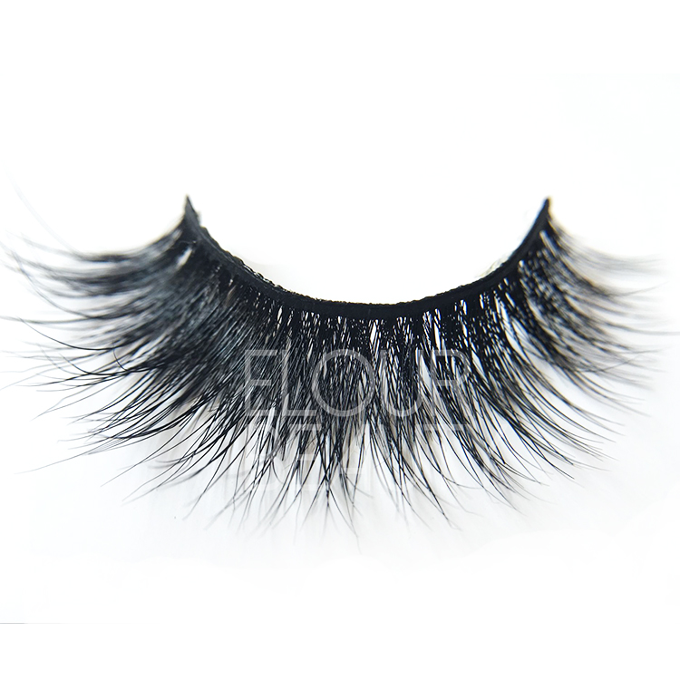 High quality most natural false eyelashes made by horse fur ES25